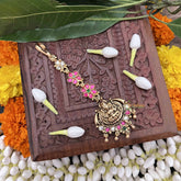 Vriksham Traditional Lakshmi Tikka 1 Gram Gold Maang Tikka-G20340